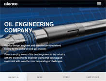 Tablet Screenshot of oilenco.com